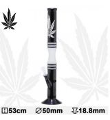 Glasbong 53cm Black sand cannabis