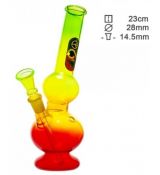 Glasbong 23cm color