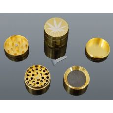 Drtička 40mm 4dílná cannabis gold