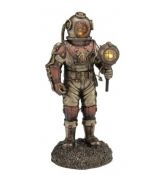 Steampunk potápěč 27cm