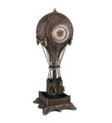 Steampunk hodiny-balon 31cm