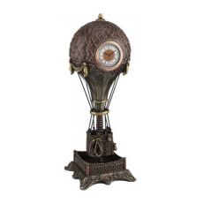 Steampunk hodiny-balon 31cm