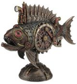 Steampunk ponorka ryba 30cm