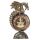 Steampunk hodiny s drakem 23cm