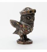 Steampunk-sova 11cm