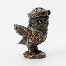 Steampunk-sova 11cm