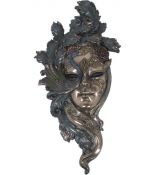 Benátská maska-páv 56x29 cm