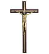 Kříž 27 cm zlatý