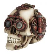 Steampunk-lebka doza 17 cm