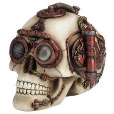 Steampunk-lebka doza 17 cm