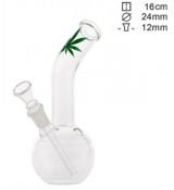 Glasbong 16 cm cannabis