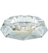 Popelník doutníkový 18 cm crystal silver