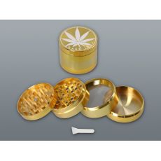 Drtička 55mm 4dílná cannabis gold