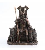 Odin se svými vlky Gery a Freky 26cm