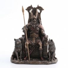 Odin se svými vlky Gery a Freky 26cm