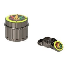 Drtička 53 mm 4dílná kovová cannabis color