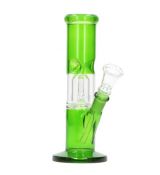 Glasbong 20 cm s perkulací zelený