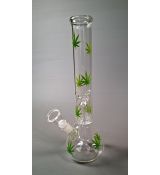 Glasbong 30 cm perkulace listy čirý