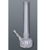 Glasbong 40 cm čirý