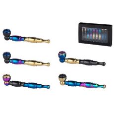 Dýmka 11 cm kovová multicolor assort