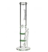 Glasbong 35 cm zelený