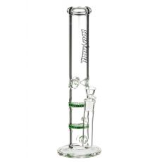 Glasbong 35 cm zelený