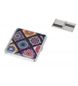 Cigaretové pouzdro na 20ks 80mm cigaret floral pattern