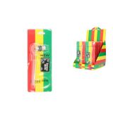 Dýmka 12 cm sklo + sítka na blistru