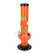 ACRYLBONG 32 cm neon oranžový
