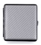 Cigaretové pouzdro na 20ks 80mm cigaret šedé