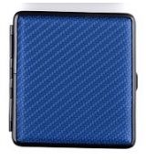 Cigaretové pouzdro na 20ks 80mm cigaret modré