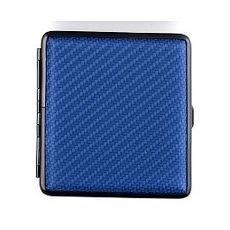 Cigaretové pouzdro na 20ks 80mm cigaret modré