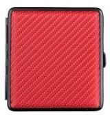 Cigaretové pouzdro na 20ks 80mm cigaret červené